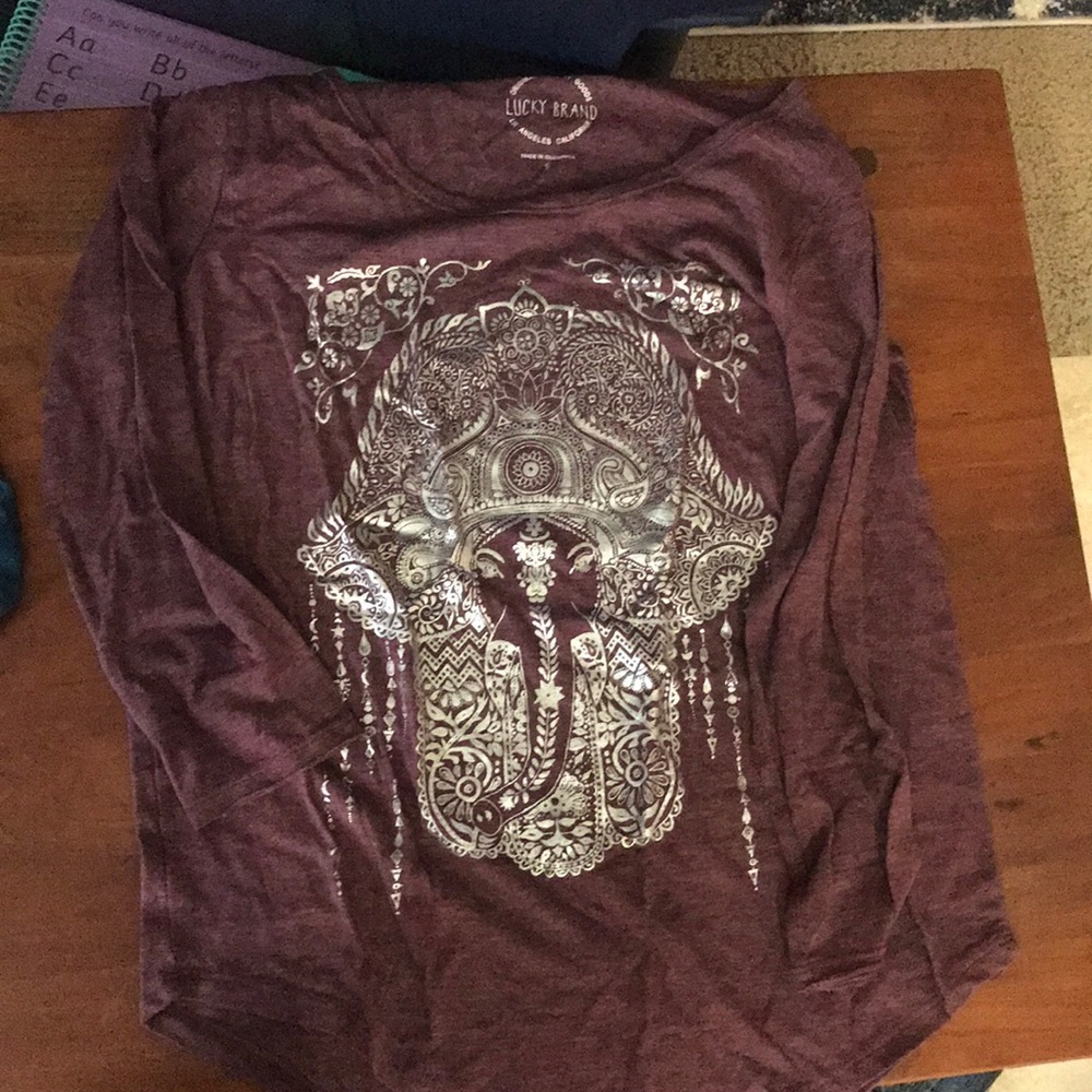 Lucky brand henna shirt